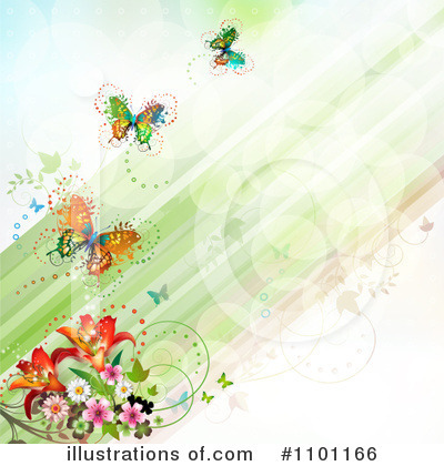 Royalty-Free (RF) Spring Background Clipart Illustration by merlinul - Stock Sample #1101166