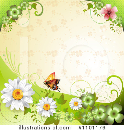 Royalty-Free (RF) Spring Background Clipart Illustration by merlinul - Stock Sample #1101176