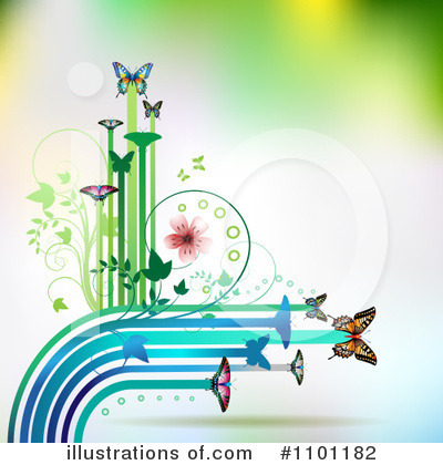 Royalty-Free (RF) Spring Background Clipart Illustration by merlinul - Stock Sample #1101182
