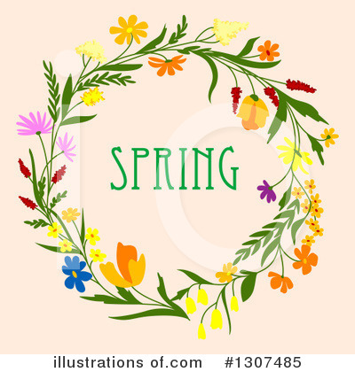 Royalty-Free (RF) Spring Clipart Illustration by Vector Tradition SM - Stock Sample #1307485