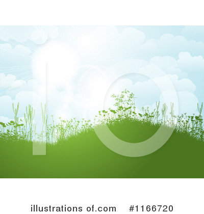 Royalty-Free (RF) Spring Time Clipart Illustration by KJ Pargeter - Stock Sample #1166720