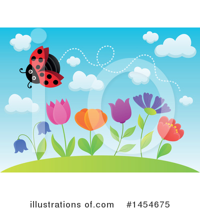 Royalty-Free (RF) Spring Time Clipart Illustration by visekart - Stock Sample #1454675