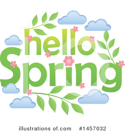 Royalty-Free (RF) Spring Time Clipart Illustration by visekart - Stock Sample #1457032