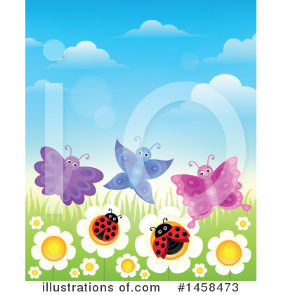 Royalty-Free (RF) Spring Time Clipart Illustration by visekart - Stock Sample #1458473