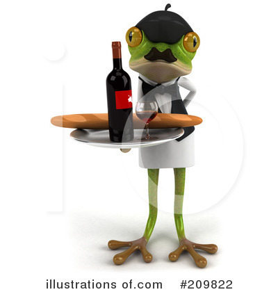 French Frog Clipart #209822 by Julos