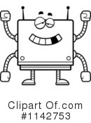 Square Robot Clipart #1142753 by Cory Thoman