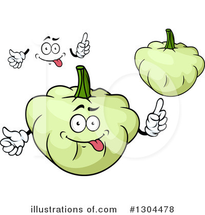 Royalty-Free (RF) Squash Clipart Illustration by Vector Tradition SM - Stock Sample #1304478