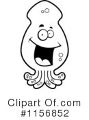 Squid Clipart #1156852 by Cory Thoman