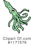 Squid Clipart #1171576 by lineartestpilot