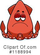 Squid Clipart #1188994 by Cory Thoman