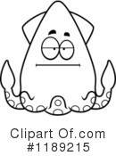 Squid Clipart #1189215 by Cory Thoman