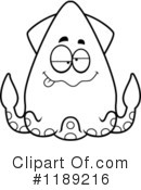 Squid Clipart #1189216 by Cory Thoman