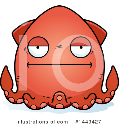 Squid Clipart #1449427 by Cory Thoman