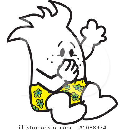 Royalty-Free (RF) Squiggle Clipart Illustration by Mascot Junction - Stock Sample #1088674
