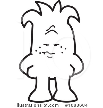 Royalty-Free (RF) Squiggle Clipart Illustration by Mascot Junction - Stock Sample #1088684