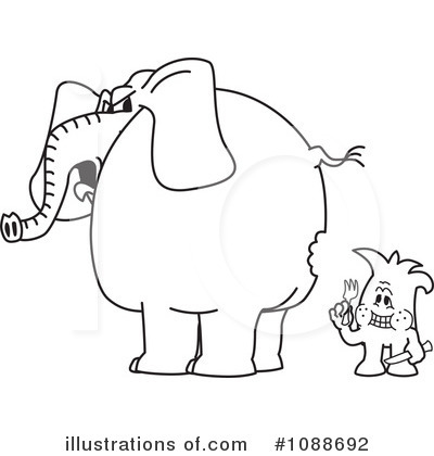 Royalty-Free (RF) Squiggle Clipart Illustration by Mascot Junction - Stock Sample #1088692