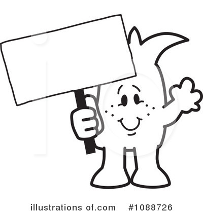 Royalty-Free (RF) Squiggle Clipart Illustration by Mascot Junction - Stock Sample #1088726