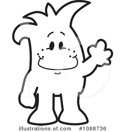 Royalty-Free (RF) Squiggle Clipart Illustration by Mascot Junction - Stock Sample #1088736