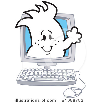 Royalty-Free (RF) Squiggle Clipart Illustration by Mascot Junction - Stock Sample #1088783