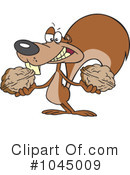 Squirrel Clipart #1045009 by toonaday