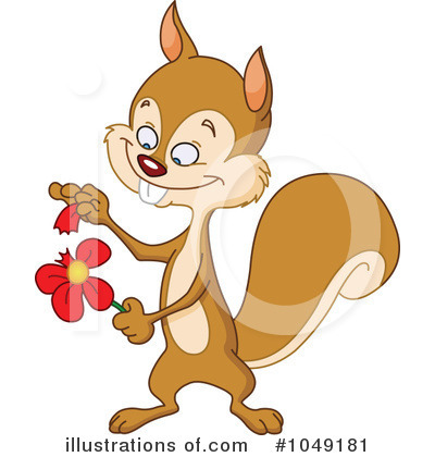 Royalty-Free (RF) Squirrel Clipart Illustration by yayayoyo - Stock Sample #1049181
