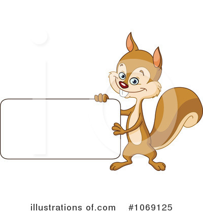 Royalty-Free (RF) Squirrel Clipart Illustration by yayayoyo - Stock Sample #1069125