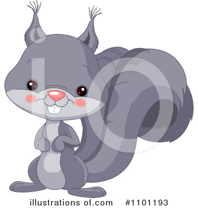 Squirrel Clipart #1101193 by Pushkin