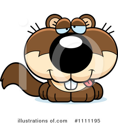 Royalty-Free (RF) Squirrel Clipart Illustration by Cory Thoman - Stock Sample #1111195