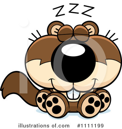 Royalty-Free (RF) Squirrel Clipart Illustration by Cory Thoman - Stock Sample #1111199