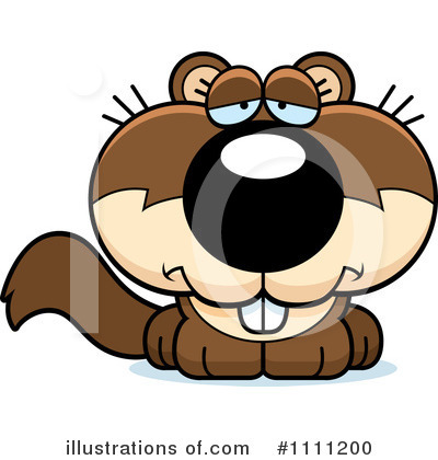 Royalty-Free (RF) Squirrel Clipart Illustration by Cory Thoman - Stock Sample #1111200