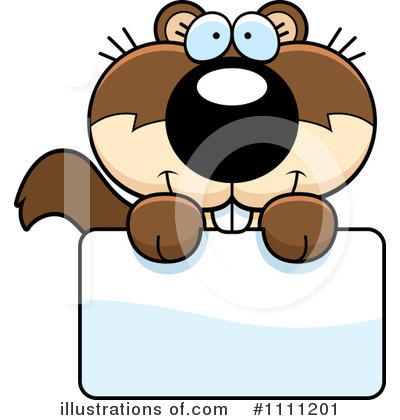 Royalty-Free (RF) Squirrel Clipart Illustration by Cory Thoman - Stock Sample #1111201