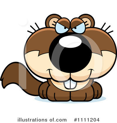 Royalty-Free (RF) Squirrel Clipart Illustration by Cory Thoman - Stock Sample #1111204