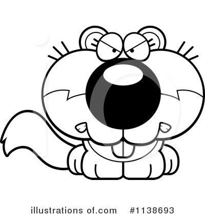 Royalty-Free (RF) Squirrel Clipart Illustration by Cory Thoman - Stock Sample #1138693