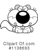 Squirrel Clipart #1138693 by Cory Thoman