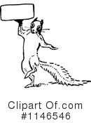 Squirrel Clipart #1146546 by Prawny Vintage