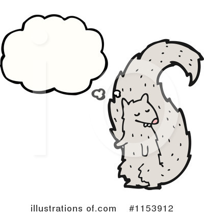 Royalty-Free (RF) Squirrel Clipart Illustration by lineartestpilot - Stock Sample #1153912