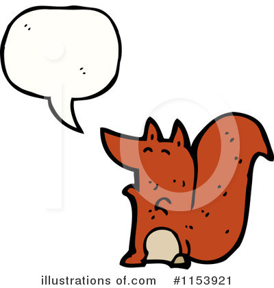 Royalty-Free (RF) Squirrel Clipart Illustration by lineartestpilot - Stock Sample #1153921