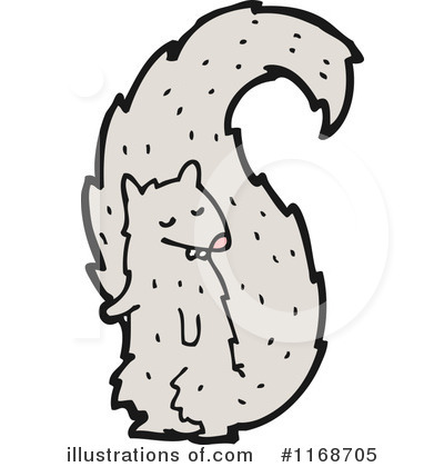 Royalty-Free (RF) Squirrel Clipart Illustration by lineartestpilot - Stock Sample #1168705