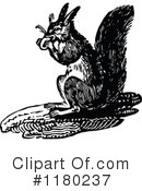 Squirrel Clipart #1180237 by Prawny Vintage