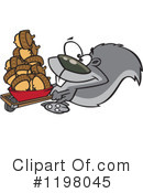 Squirrel Clipart #1198045 by toonaday