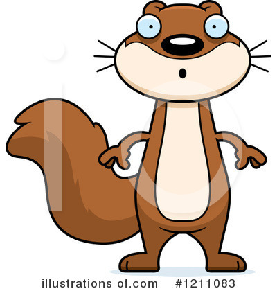 Royalty-Free (RF) Squirrel Clipart Illustration by Cory Thoman - Stock Sample #1211083