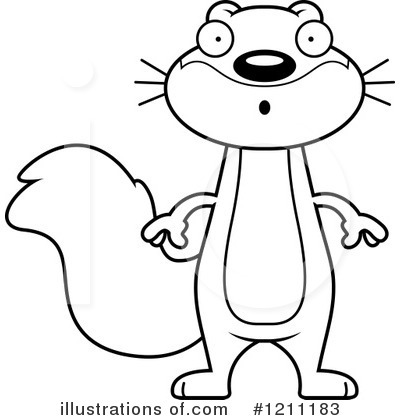 Royalty-Free (RF) Squirrel Clipart Illustration by Cory Thoman - Stock Sample #1211183