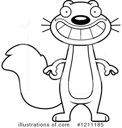 Royalty-Free (RF) Squirrel Clipart Illustration by Cory Thoman - Stock Sample #1211185