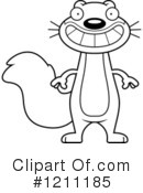 Squirrel Clipart #1211185 by Cory Thoman
