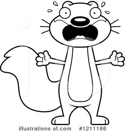 Royalty-Free (RF) Squirrel Clipart Illustration by Cory Thoman - Stock Sample #1211186