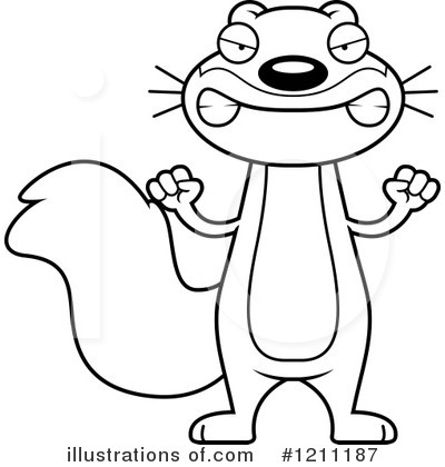 Royalty-Free (RF) Squirrel Clipart Illustration by Cory Thoman - Stock Sample #1211187