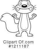 Squirrel Clipart #1211187 by Cory Thoman