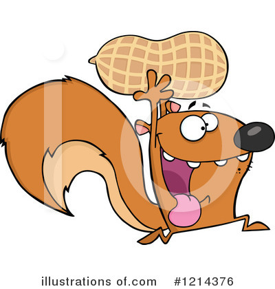 Squirrel Clipart #1214376 by Hit Toon