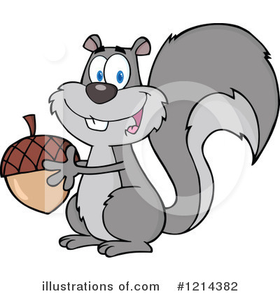 Squirrel Clipart #1214382 by Hit Toon