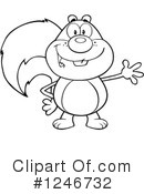Squirrel Clipart #1246732 by Hit Toon